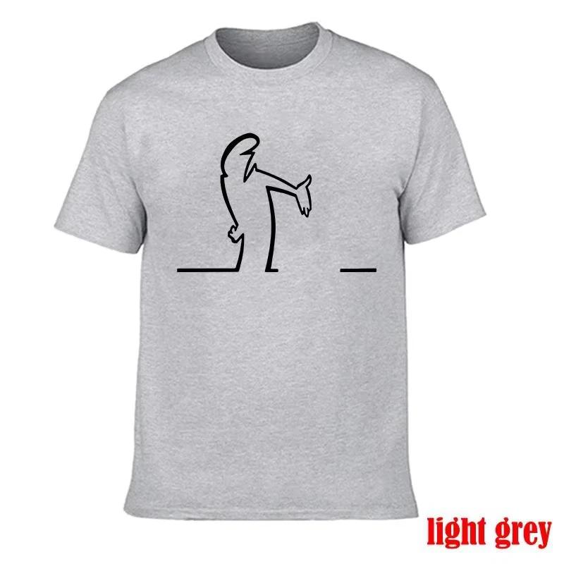 T-shirts d'été pour hommes femmes Balum La Linea t-shirt graphique drôle coton confortable Premium C