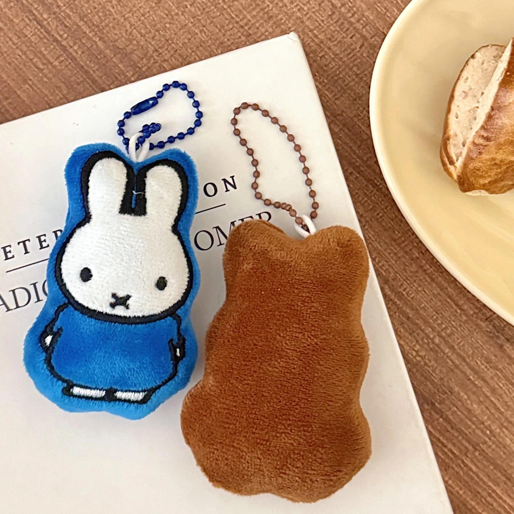 Sac à dos polyvalent pour fille avec poupée Miffy mignonne de dessin animé, petit animal, 1/4 pièces