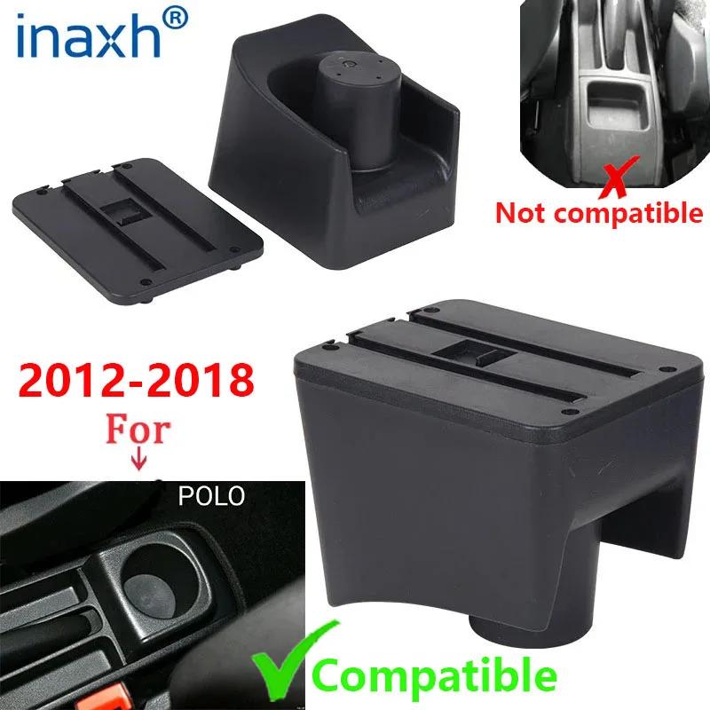 Accoudoir de voiture pour Volkswagen POLO, nouveau, pour VW POLO Mk5 6R Vento, boîte de rangement de