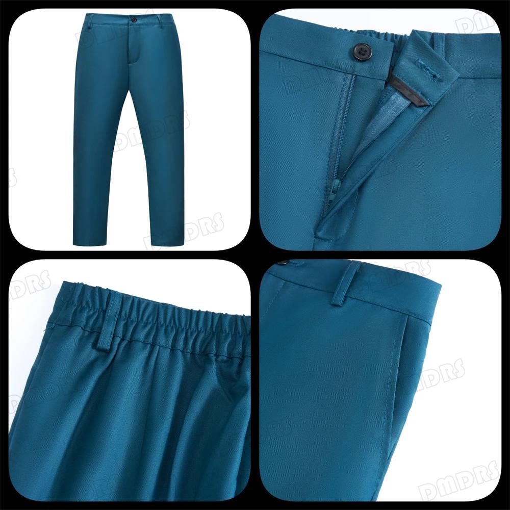 Ensemble de costume formel 4 pièces pour garçon, avec Blazer, gilet, pantalon, nœud papillon, costum