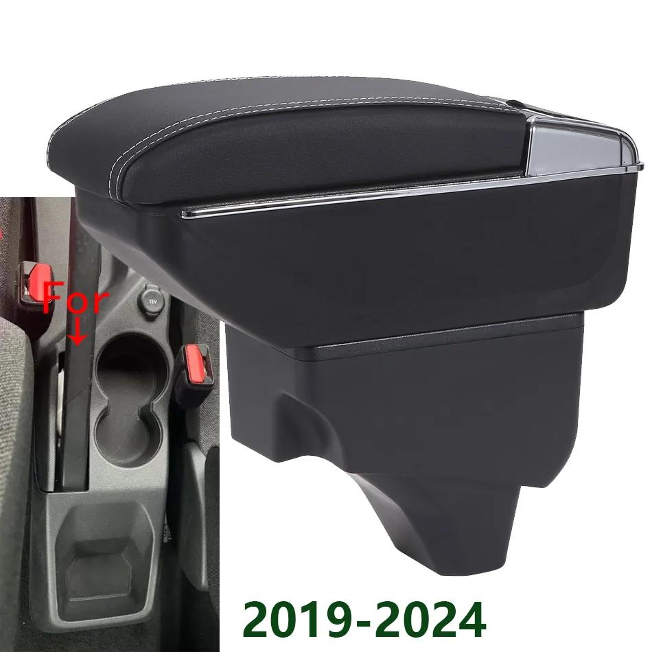 Boîte d'accoudoir pour Peugeot 208, boîte de rangement pour accoudoir de voiture 2019 – 2024, cendri