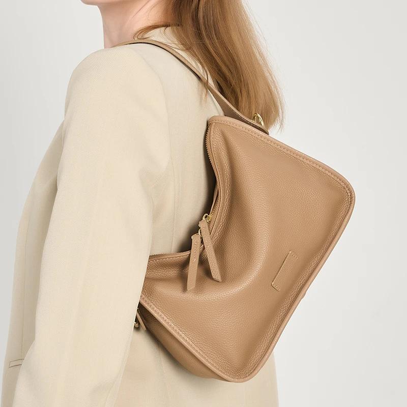 Nouveau sac à bandoulière de luxe léger pour femme, sac à main en cuir de vachette de haute qualité