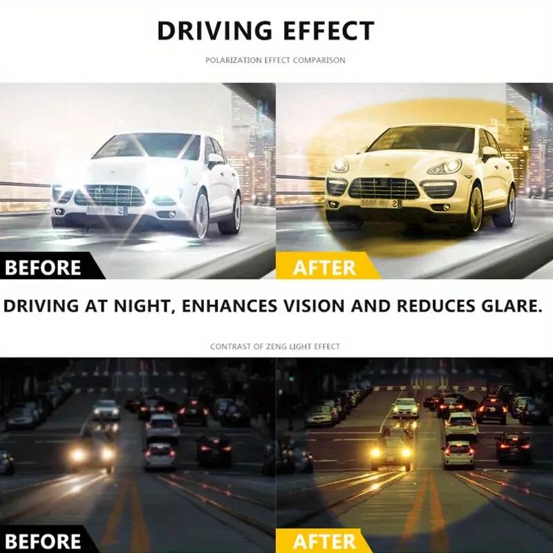 SZTZX Anti-éblouissement jour nuit Vision lunettes photochromiques hommes polarisées conduite pêche