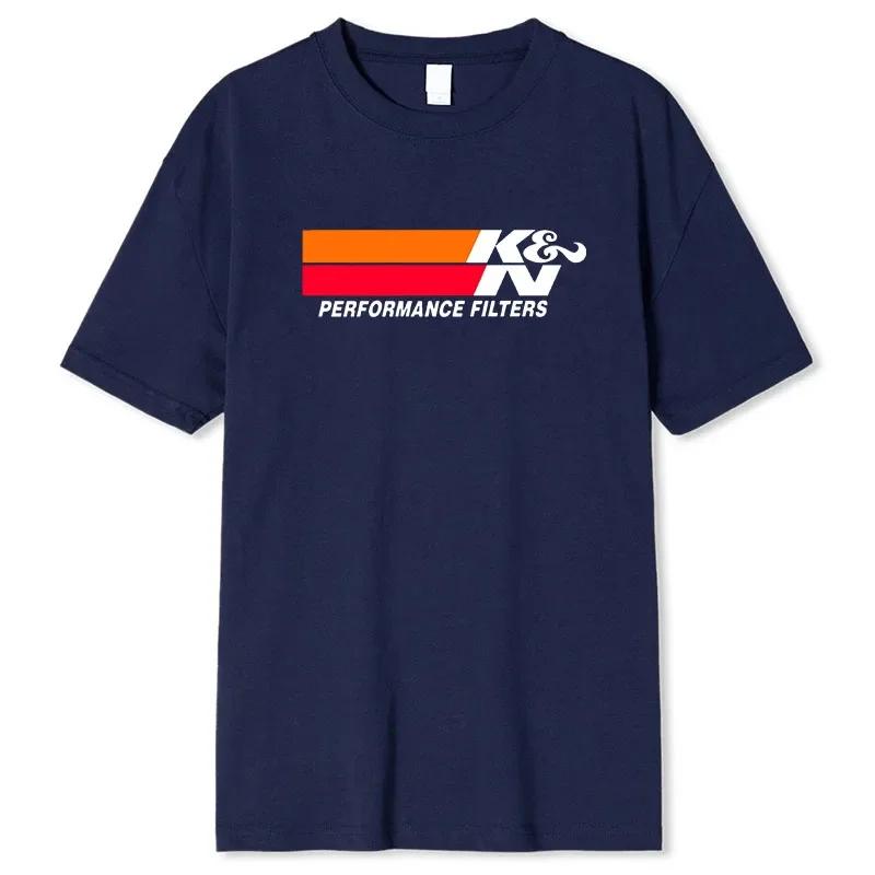 Nouveau T-ShirtK & N haute Performance filtres à Air et à huile prises d'air hommes coton Cool Haraj