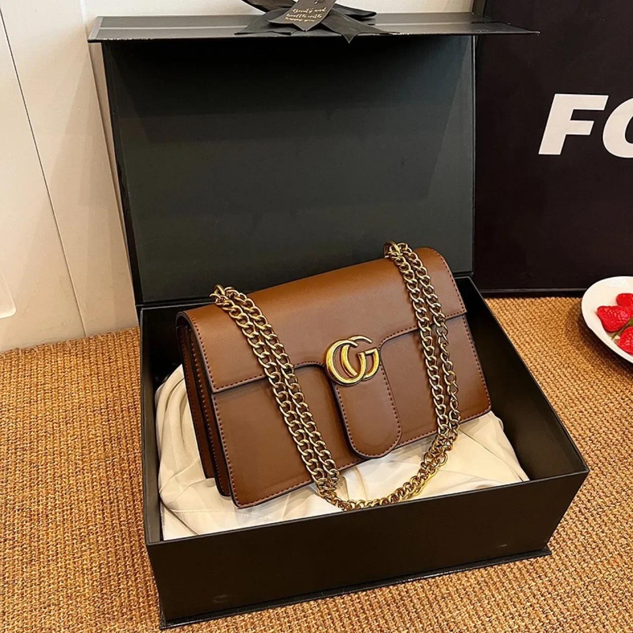 Sac à langer carré femme tendance - Sac bandoulière messager rétro polyvalent pour sorties bébé
