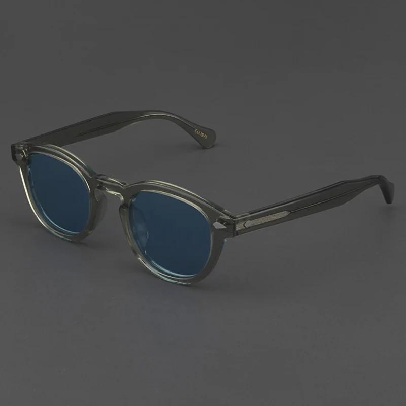 Lunettes de soleil polarisées Johnny Depp pour hommes et femmes, marque Lemtosh, monture vintage en