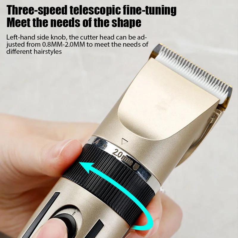 Tondeuse à cheveux électrique rasoir tondeuses à domicile pour hommes tondeuse à cheveux rasoirs pro