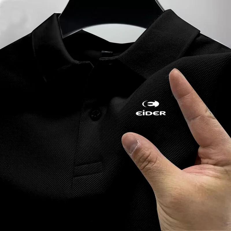 Polo décontracté de luxe pour homme 2026, vêtements d'été de marque de haute qualité à manches court