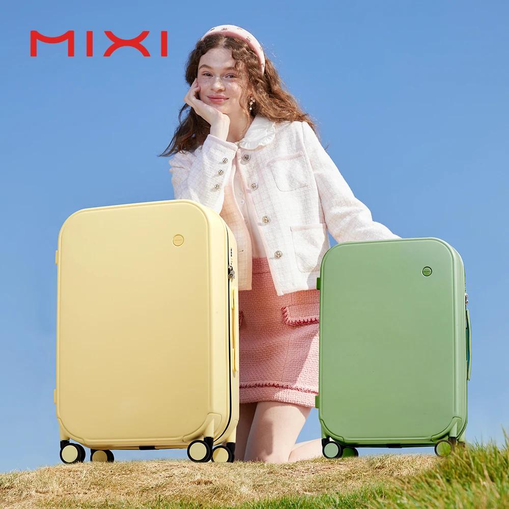 Mixi – valise de voyage pour hommes et femmes, Design breveté, valise à roulettes, boîtier de chario