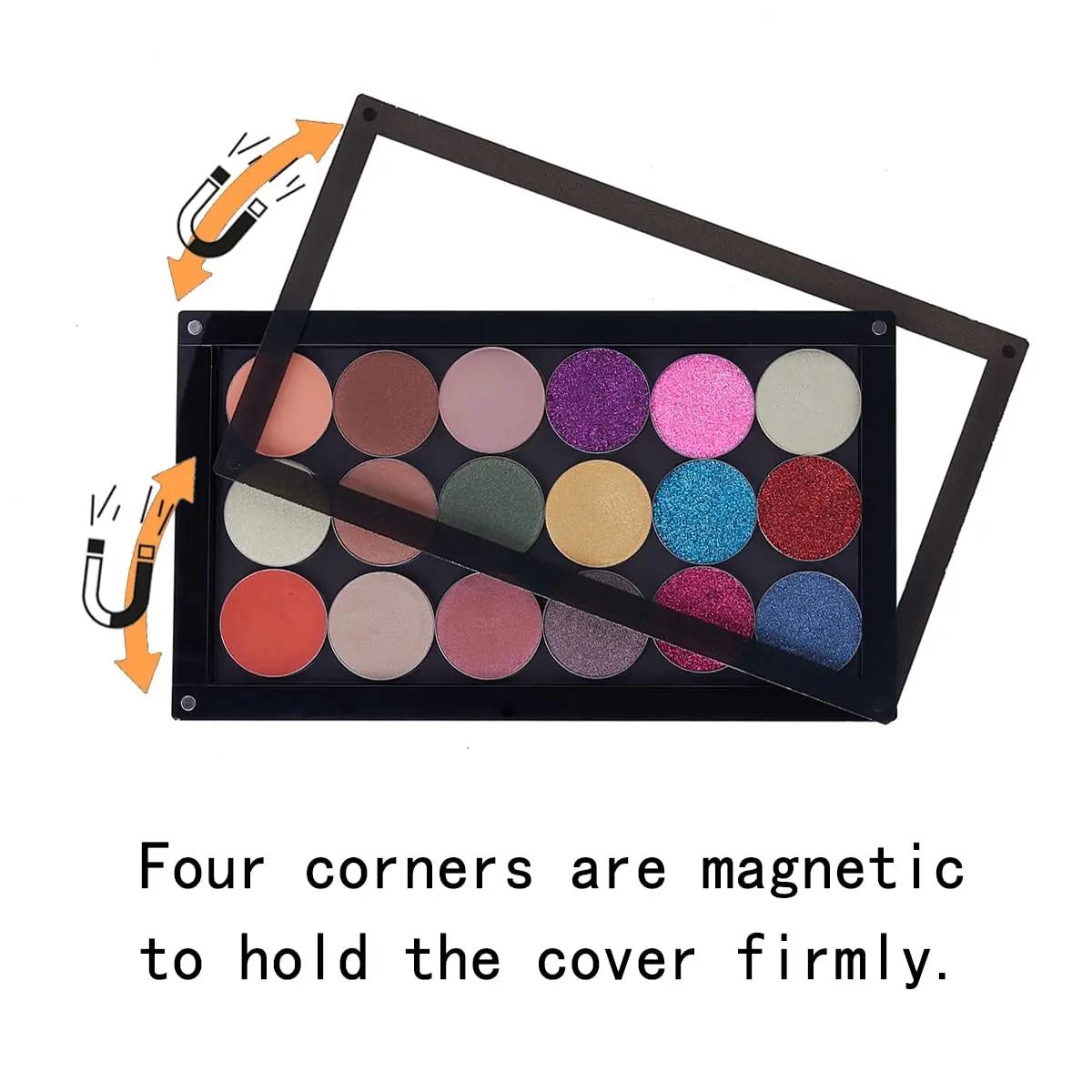 Coosei – nouvelle Palette de fard à paupières magnétique, acrylique, vide, étanche, haute brillance,