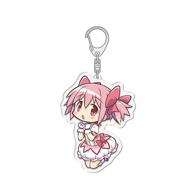 Anime Puella Magi Madoka Magica porte-clés Kaname Akemi Homura Miki Sayaka Tomoe Mami Kyoko porte-cl