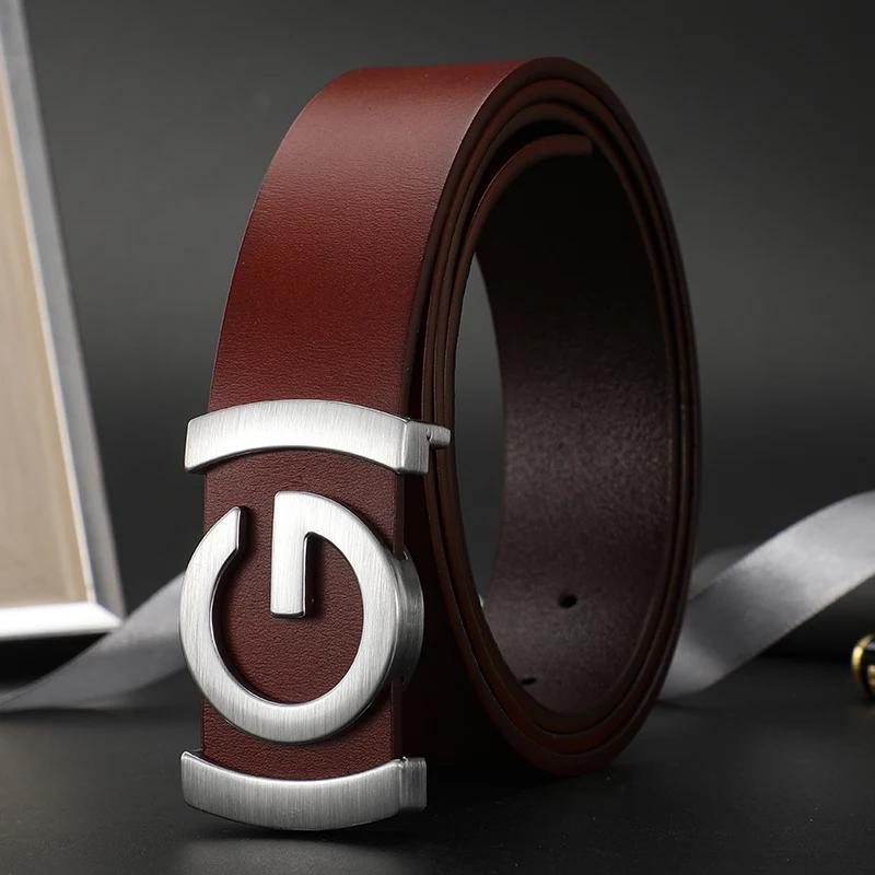 Haute qualité 34mm travail affaires sangle hommes hommes ceintures boucle en métal marque ceinture e
