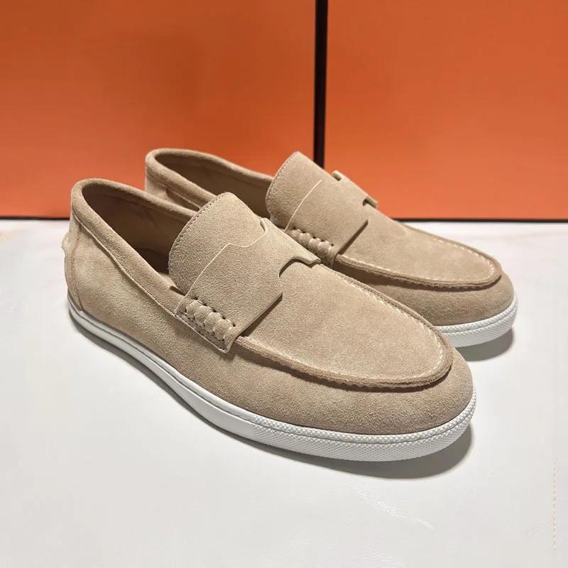 Nouveaux Mocassins Décontractés pour Hommes, Chaussures à Enfiler Polyvalentes et Faciles à Porter p