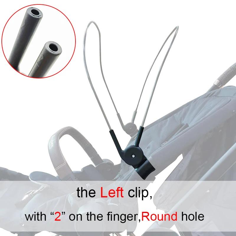 Fermoir d'auvent de Buggy pour Cybex Mios 2/3 Priam 3/4 2019 ~ 2025, pince de toit de poussette, Cli