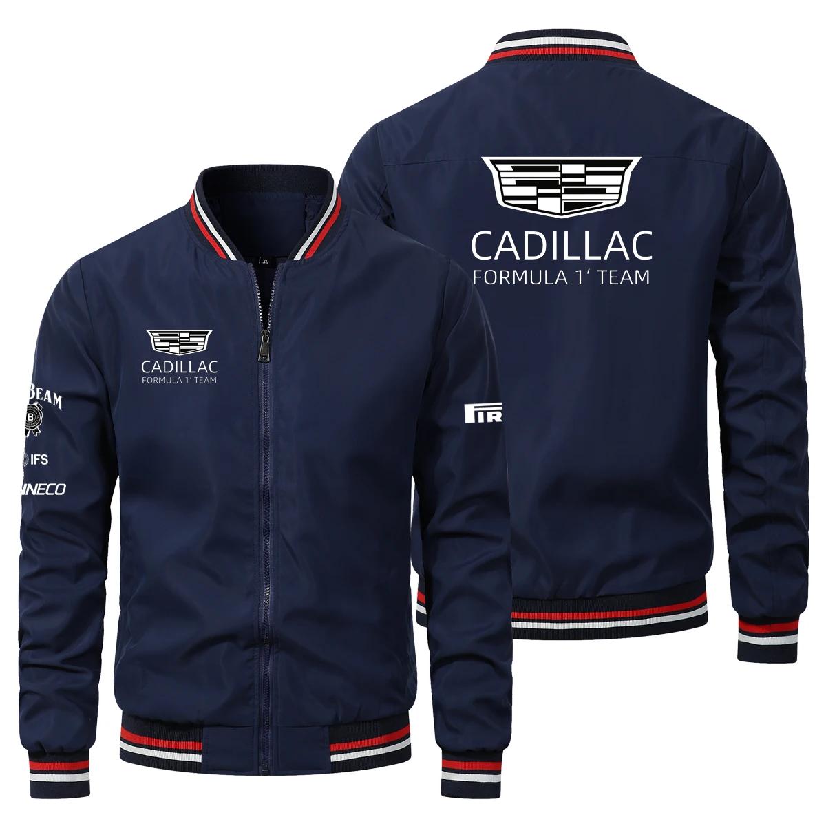 Nouvelle veste slim Cadillac 2026 Sìnguān Péií shì Zhùqí - Veste Cadillac - Uniforme d'équipe de cyc