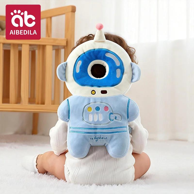 AIBEDILA Coussin de protection anti-chute pour bébé, motif astronaute de dessin animé, protège-tête