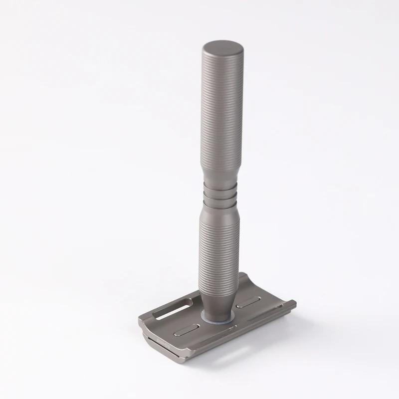 Rasoir de sécurité léger YAQI Ghost Titanium