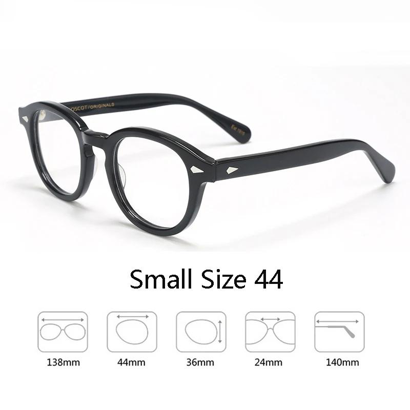 Lunettes de vue pour hommes, style monture transparente, verres transparents, marque Johnny Depp, de