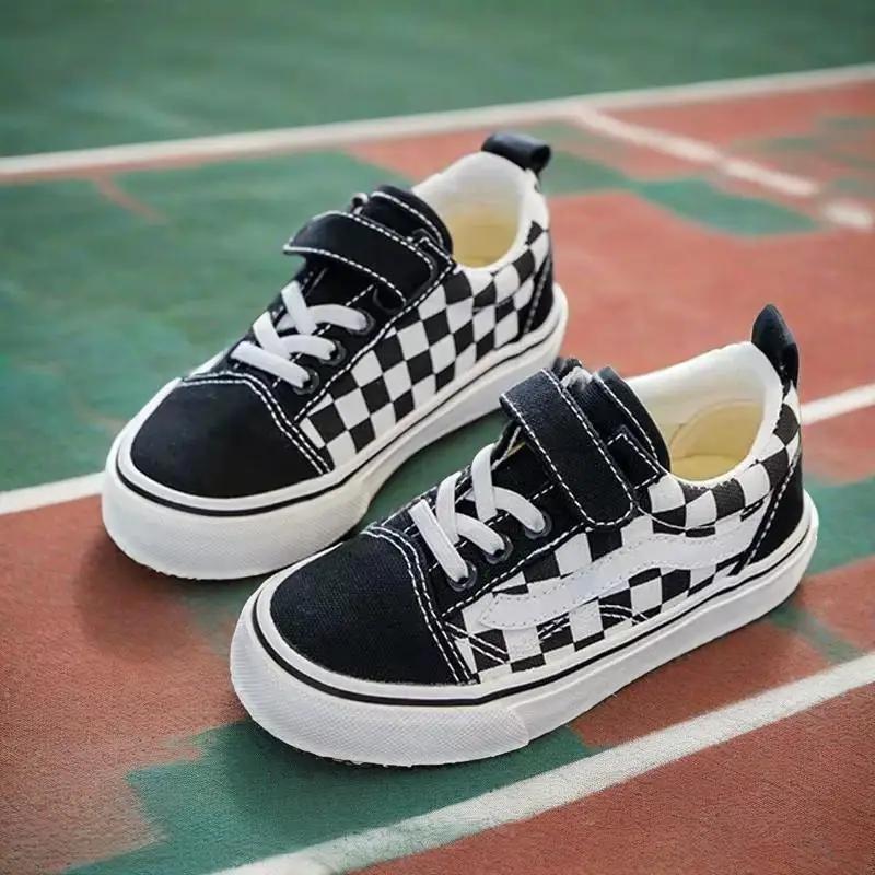 2025 nouvelles chaussures en toile pour enfants adolescents garçons baskets de mode filles chaussure