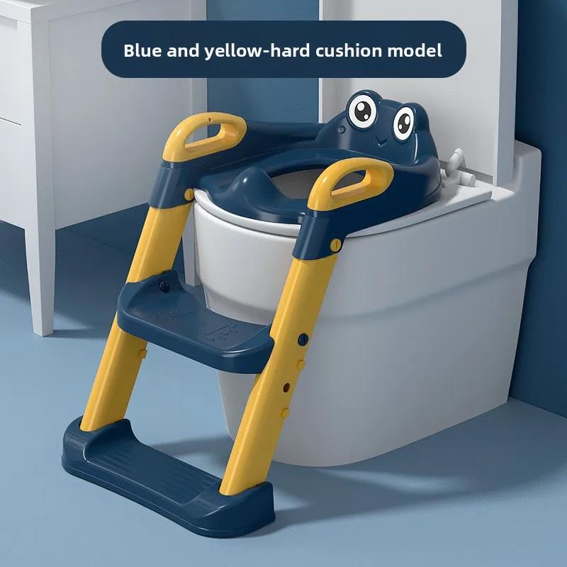 Échelle de toilette auxiliaire pour tout-petits, sécurité pour enfants, siège de toilette confortabl