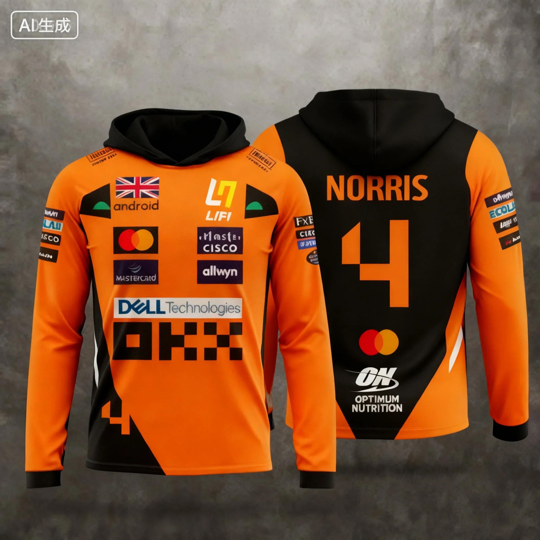 Nouvelle collection automne/hiver 2026 Lando Norris 2025 : la combinaison parfaite de sweats à capuc