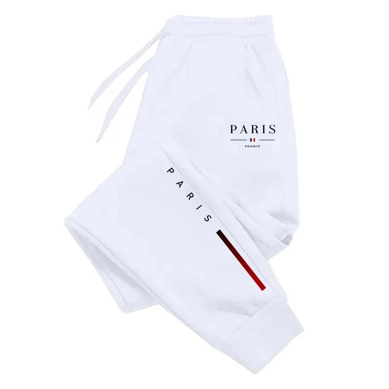 2025 nouveauté Paris imprimé pantalons de survêtement pour hommes de haute qualité mâle maison en pl
