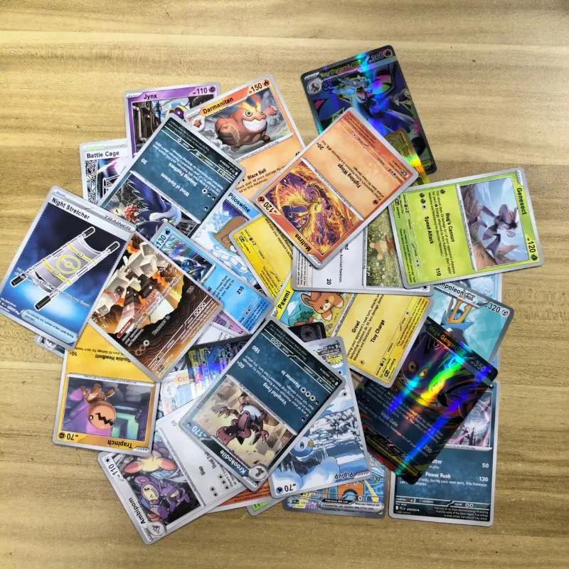 40 cartes Pokémon GX Vmax EX Mega Origin Brilliant Stars, collection de cartes de jeu brillantes, ca