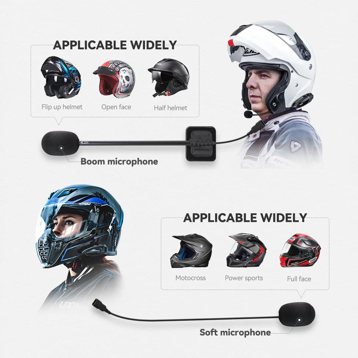 Lexin – accessoires pour écouteurs, pour casque Bluetooth Lexin G2, Interphone, prise Jack et suppor