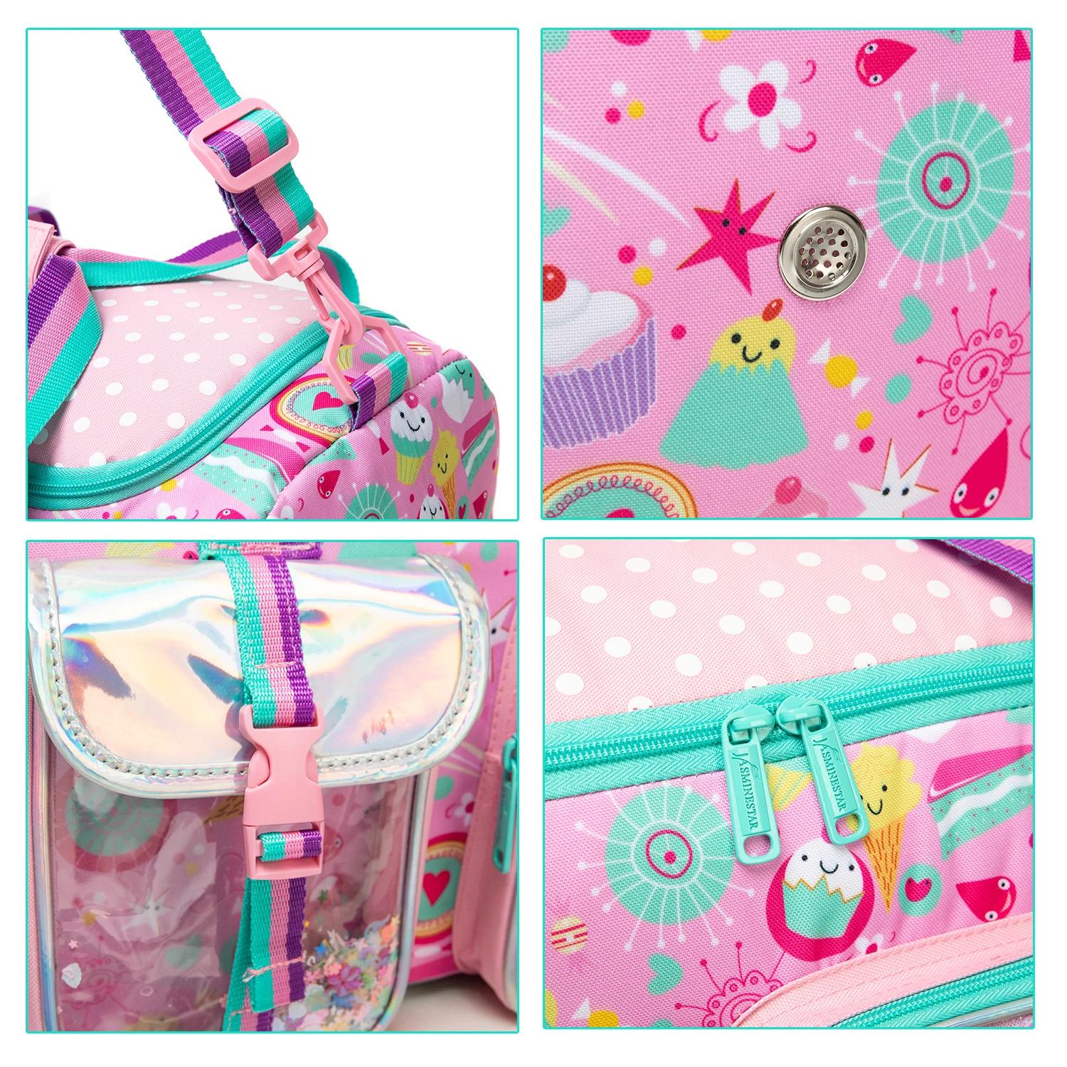 Sac de sport pour enfants, sac de voyage pour filles, sac de nuit pour filles, sac de danse pour fil