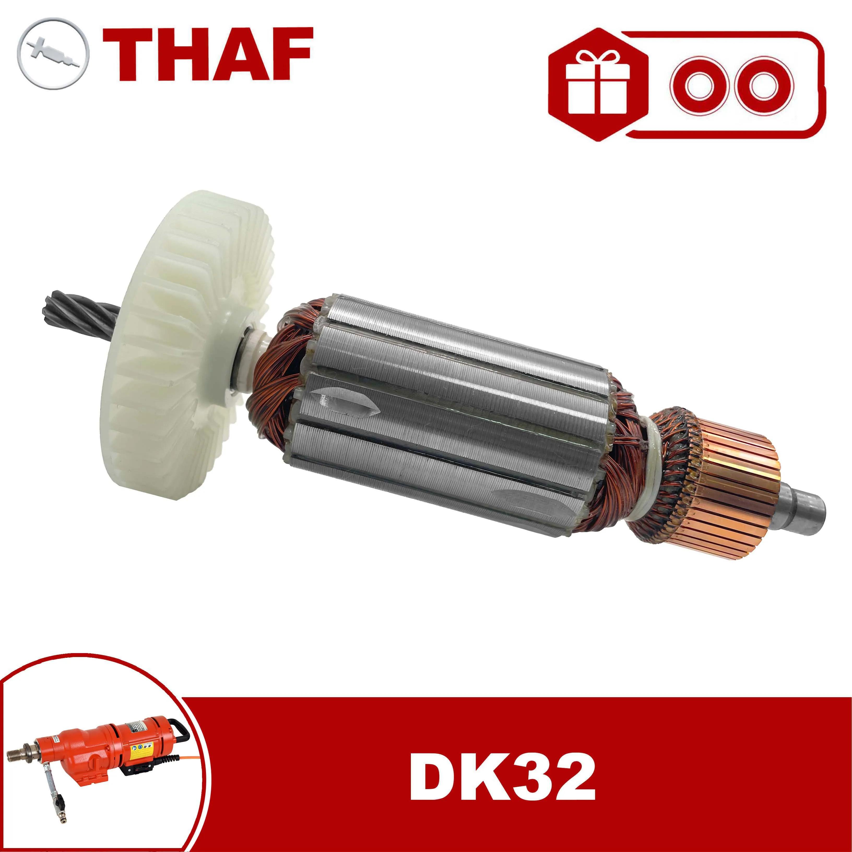 AC 220V 240V DK32 Induit Rotor pour WEKA Machine de forage Pièces de rechange Foreuse à cœur DK 32