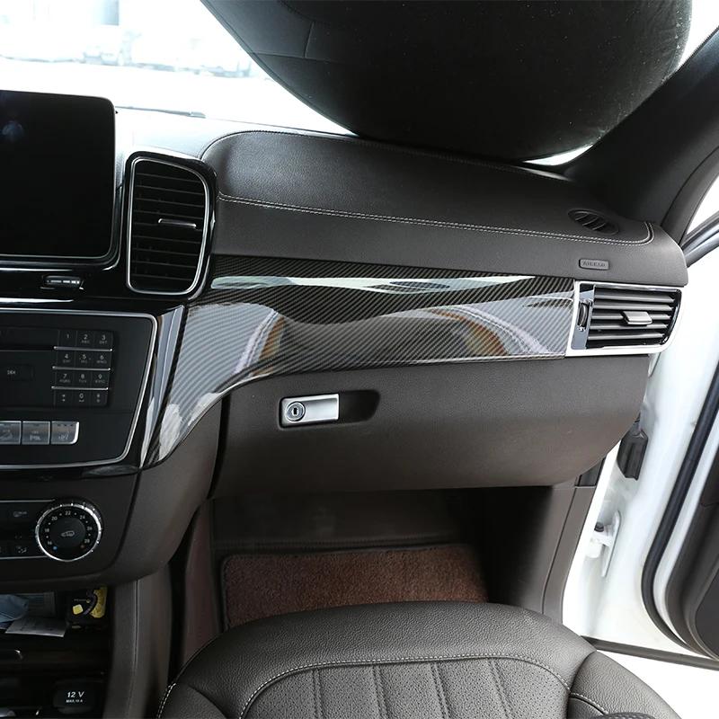 Pour Mercedes Benz GLE 350 GLS 400 classe 2016-2019 ABS plastique voiture intérieur Console centrale