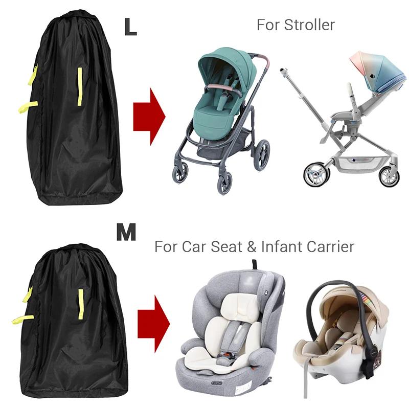 Grand sac de siège de voiture Oxford 420D, pour voyage en avion, poussette de bébé, housse anti-pous