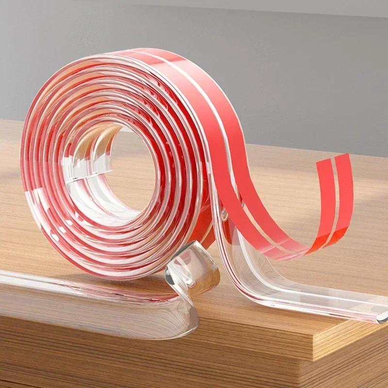 Bande de Protection transparente en PVC pour bébé, avec bande Double face, Anti-bosse, sécurité pour