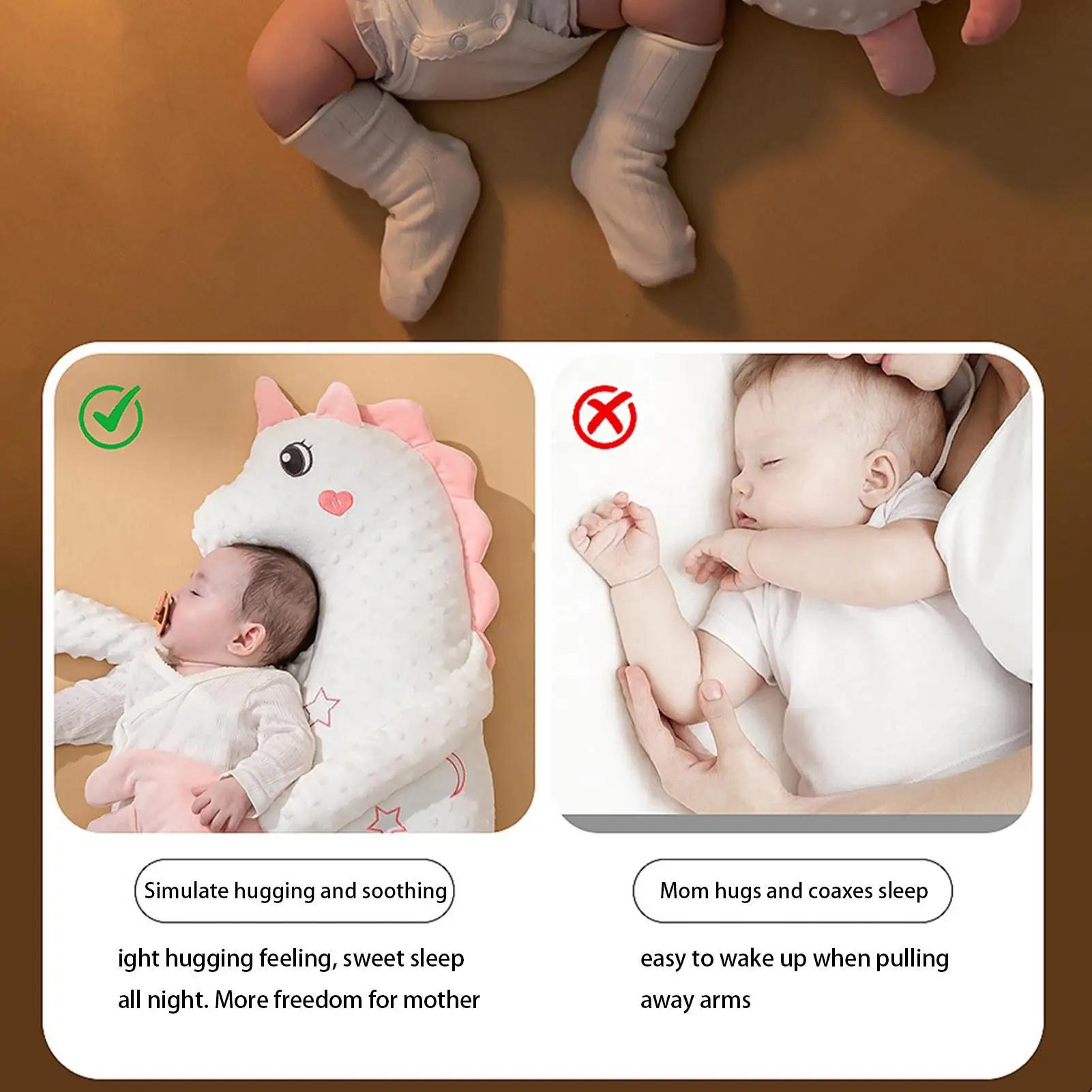 Poupée apaisante bébé télécommande - Main réconfortante 3 vitesses - Aide au sommeil prévention sursaut
