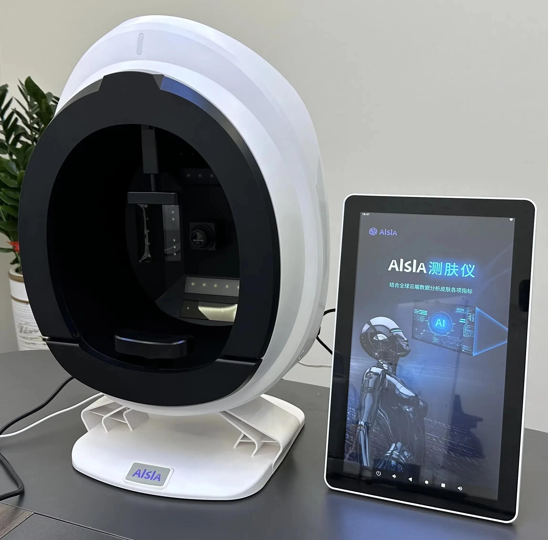 Nouvel analyseur de peau 3D, appareil d'analyse de la peau 15,6 pouces, analyseur facial, scanner d'