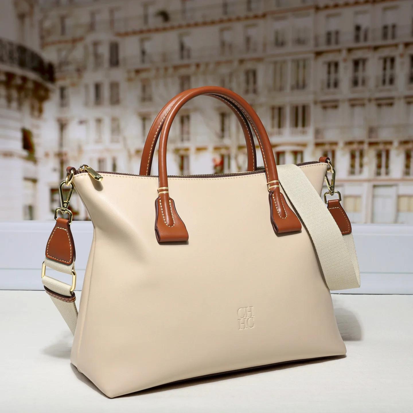 Nouveau Sac Bandoulière CH Commuter 2026, Sac à Main Simple et Tendance pour Femme, Sac Fourre-tout