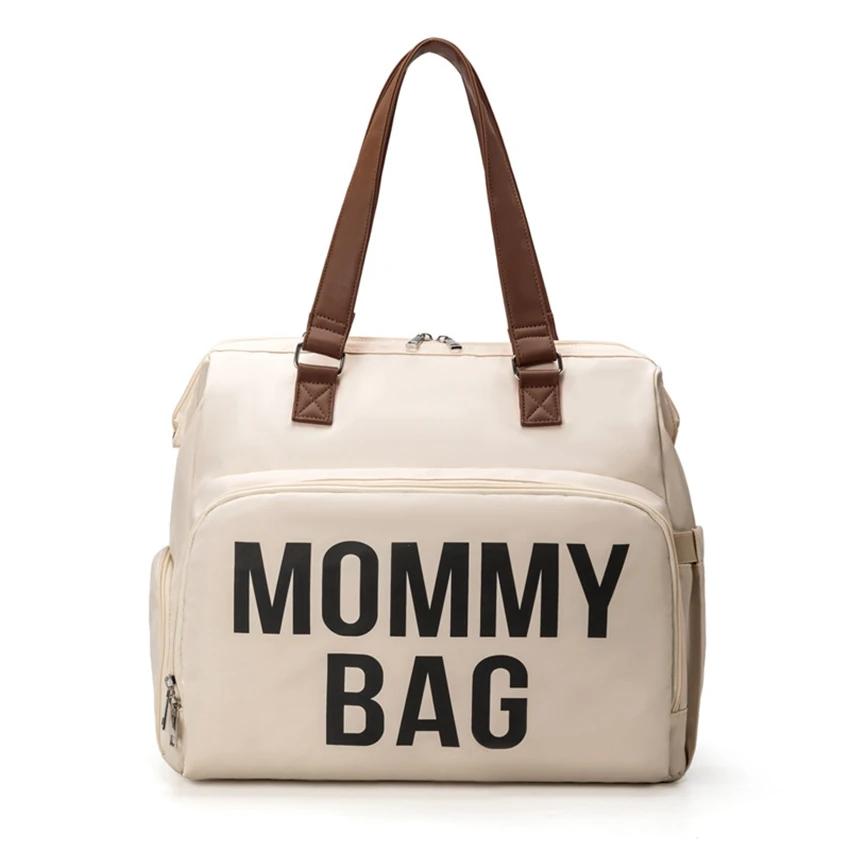 Sacs à couches pour maman à bandoulière unique, sacs à dos de voyage de grande capacité avec matelas