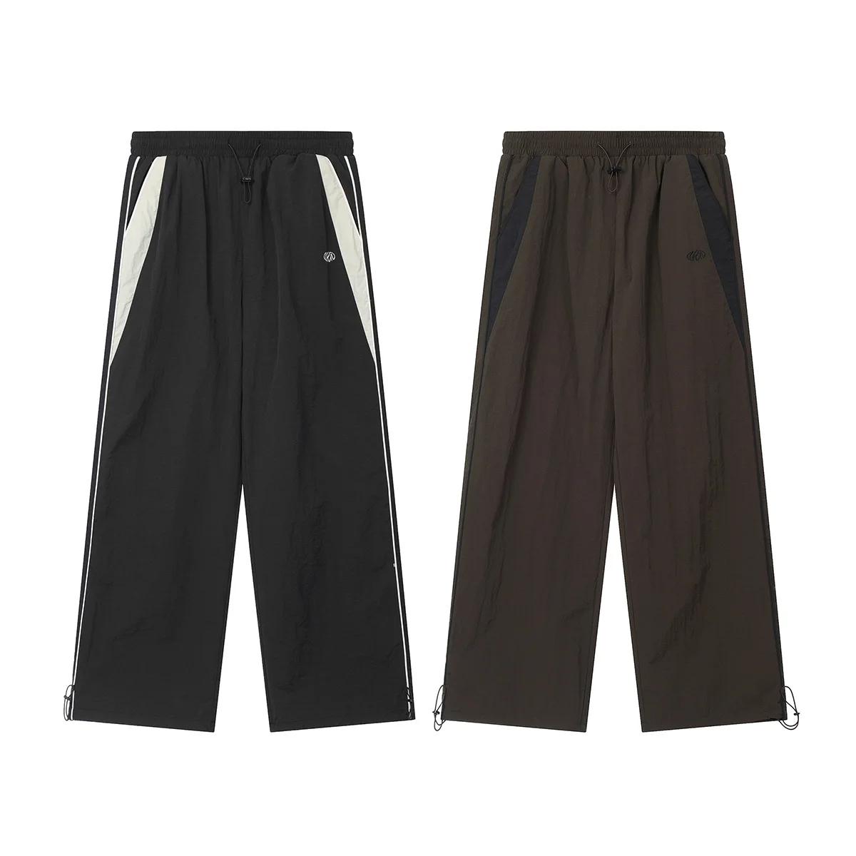 Pantalon de jogging décontracté pour femmes, mode Streetwear, surdimensionné, sport, jambes larges,