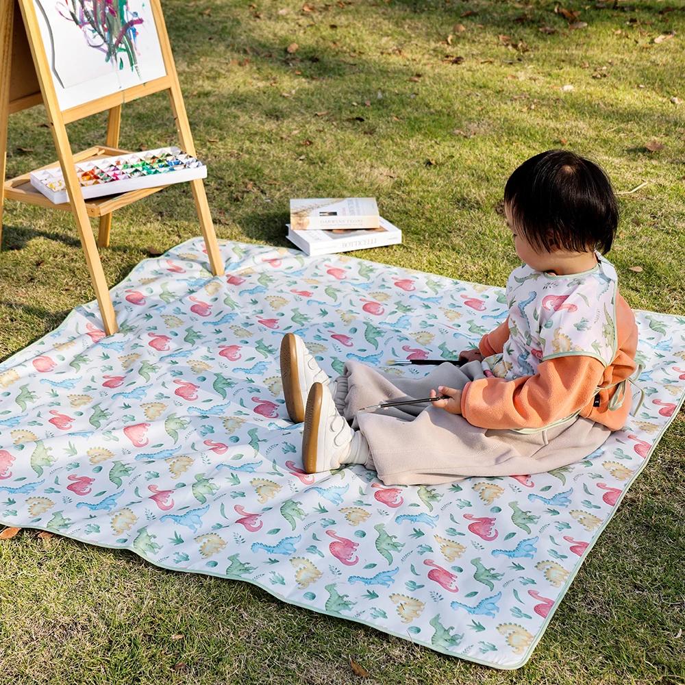 Elinfant 1 Pc bébé chaise haute Splat tapis Portable bébé salle à manger chaise tapis imperméable an