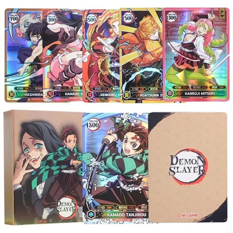 Cartes Flash Demon Slayer, carte Mugen Train SSP, carte Ultra Rare, carte de Collection de personnag