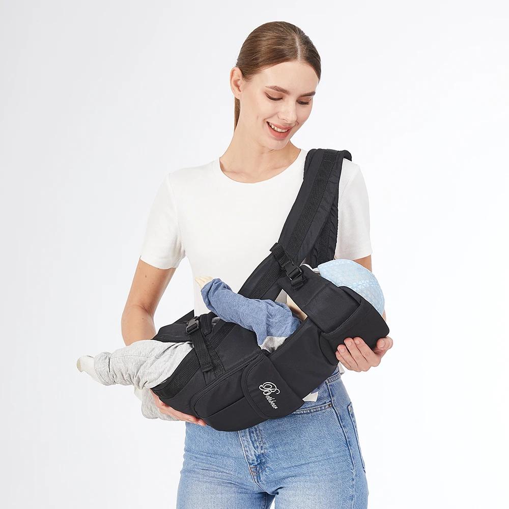 Porte-bébé, porte-sac à dos ergonomique 4 en 1, porte-bébé facilement réglable pour nouveau-né et to