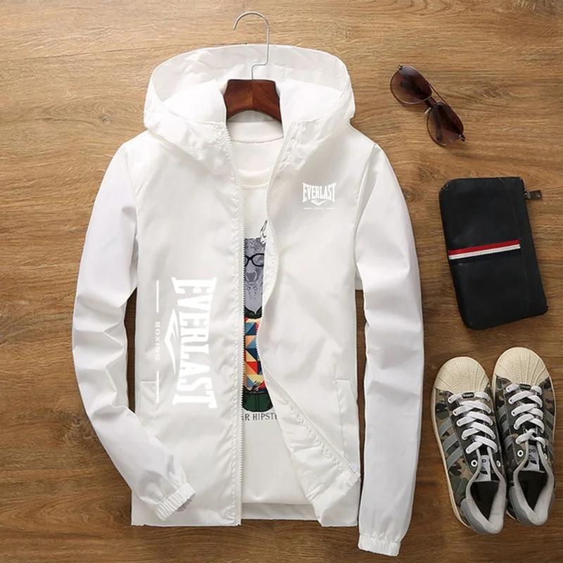 Veste à capuche zippée coupe-vent pour homme 2026 – Tenue décontractée et sportive pour le streetwea