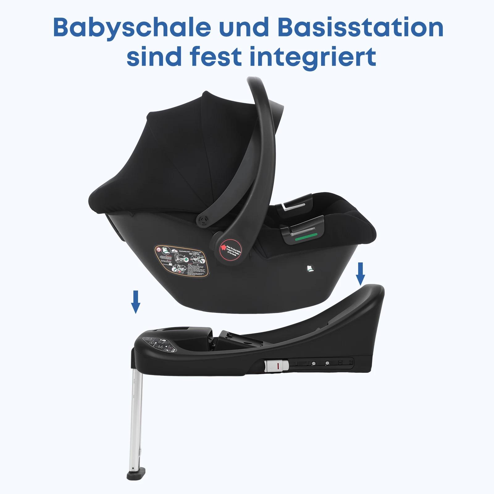 Siège auto pour bébé pour nouveau-né de 0 à 15 mois (40-85 cm) 13 kg Base ISOFIX siège auto taille I
