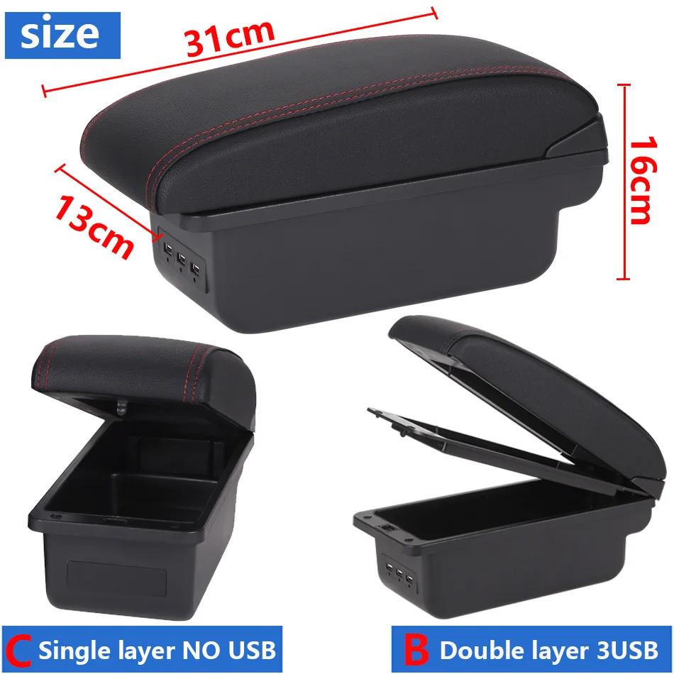 Accoudoir de voiture pour Volkswagen POLO, nouveau, pour VW POLO Mk5 6R Vento, boîte de rangement de