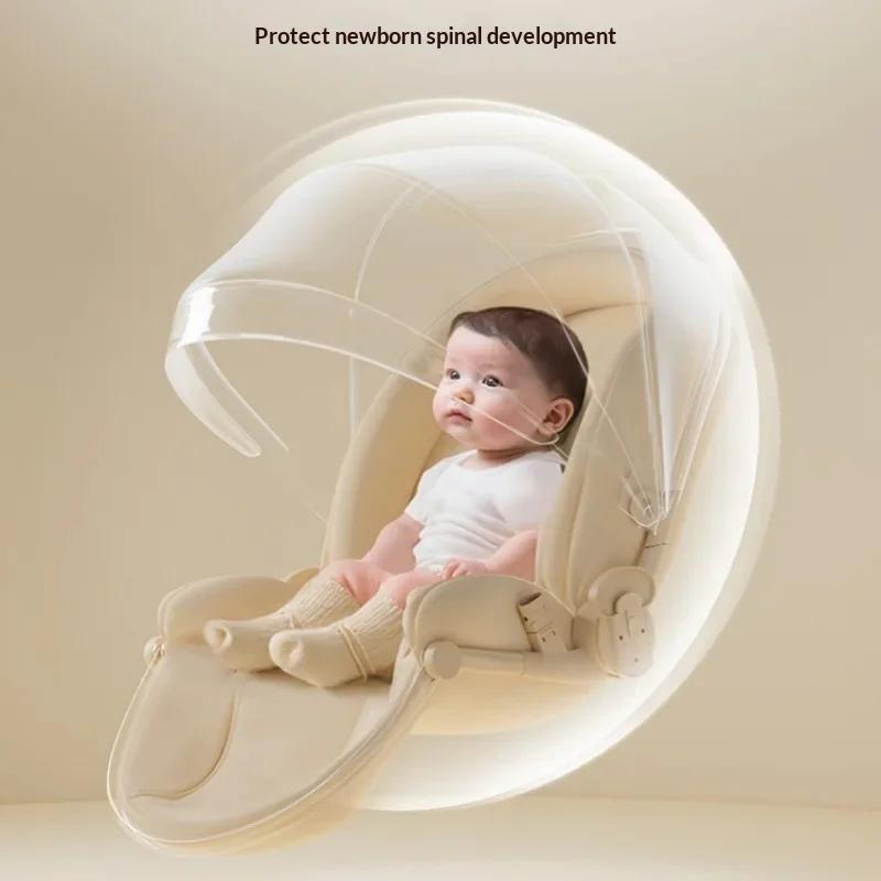Poussette bébé 6,9 kg, position assise et couchée, de 0 à 3 ans, légère, pliable, haute position, 2