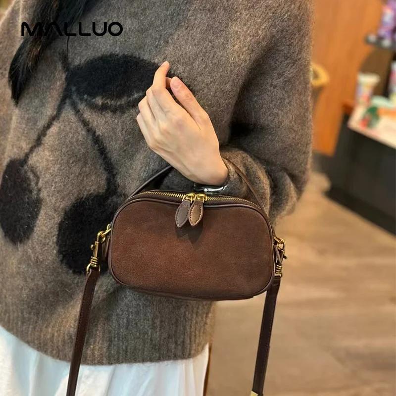 Sac à main en cuir de vachette véritable pour femme, sac à bandoulière pour femme, haute qualité, de