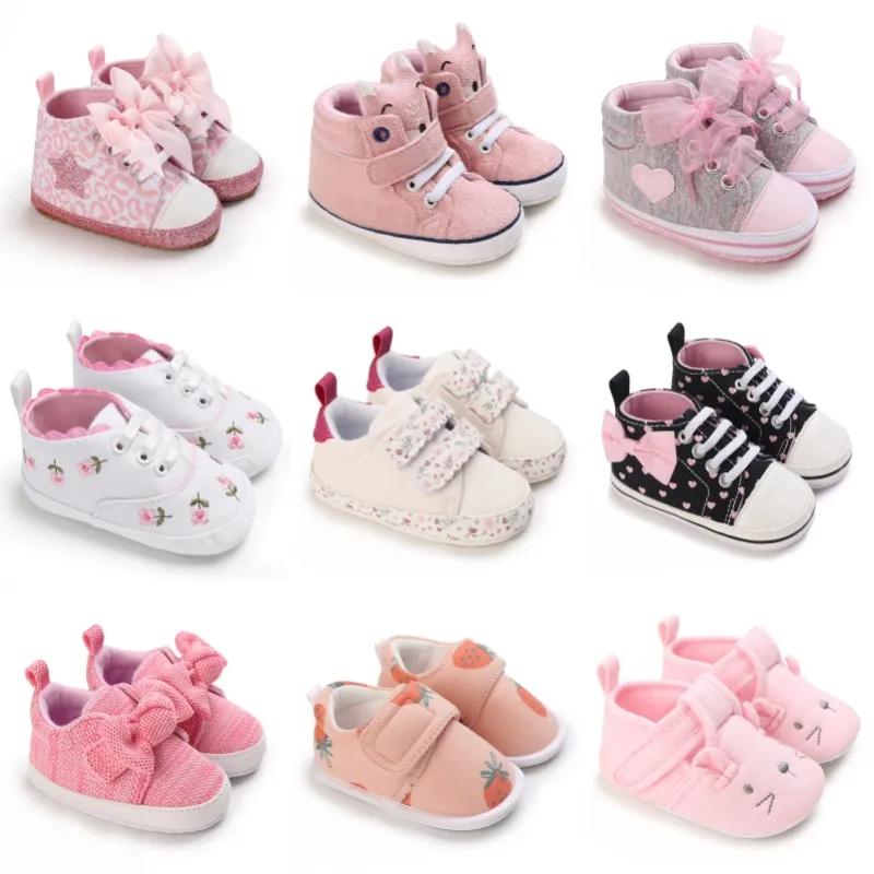 Chaussures premier pas bébé printemps automne semelle souple anti-dérapant - Sport décontracté marche intérieur extérieur