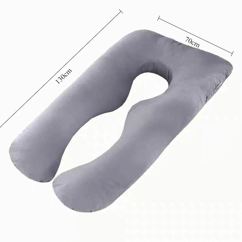 Oreiller de grossesse, oreiller de soutien du dos pour femmes enceintes, oreiller multifonctionnel e