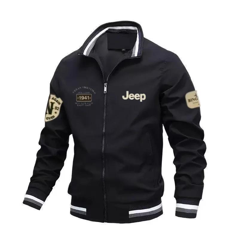 Nouvelles vestes décontractées de haute qualité Jeep 2026 avec cols montants pour le printemps et l'