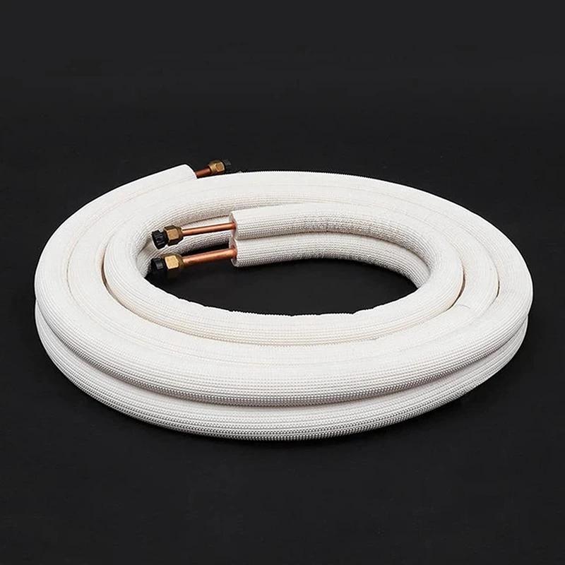 Ensemble de fils de cuivre isolés, 3 mètres, paire de tubes de bobine 1/4 po 3/8 po, pièces de clima